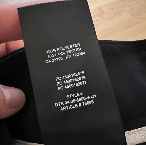 Wilfred Tie-Front Pants Black Women’s Size 10 - Picture 7 of 9